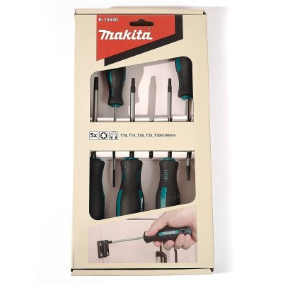ชุดไขควงทอล์ก MAKITA รุ่น MPE-13530 5 PCS (T10,15,20,25,30)