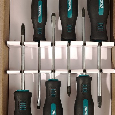 ชุดไขควงแฉก (PH/PZ) + แบน (SL) MAKITA รุ่น MPE-13524 6 PCS