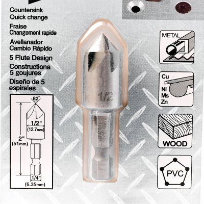 ดอกคว้านหัวเรียบ ก้าน HEX เคลือบ TIN 82 องศา MAKITA รุ่น MPB-30069 (1/2"/3/4"/5/8")