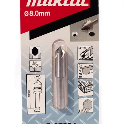 ดอกคว้านหัวเรียว (Countersink) MAKITA รุ่น D-37384 ขนาด 8 มม. มุม 90 องศา
