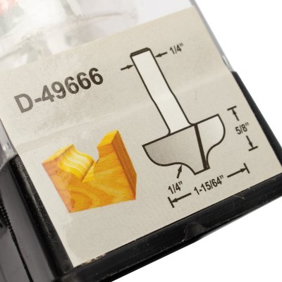 ดอกตีบัว (Ogee Bit) ก้าน MAKITA รุ่น MPD-49666 (1-15/64"/3/4")