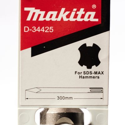 ดอกสกัดแหลมสั้น SDS-MAX MAKITA รุ่น D-34176 (300 มม.)