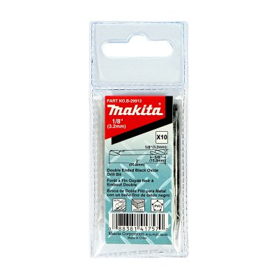 ดอกสว่าน 2 หัว HSS 1/8"x2" MAKITA รุ่น MPB-29913 (10PCS/1PAC)