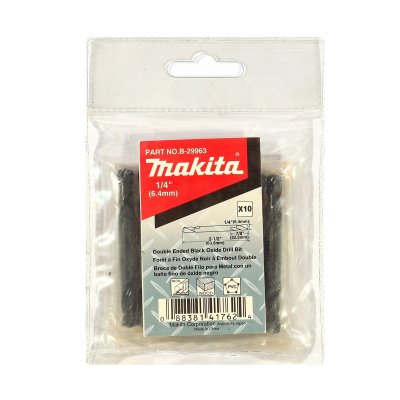 ดอกสว่าน 2 หัว HSS หลายขนาด MAKITA รุ่น MPB-29963 (1/4"-2-1/2"/3/16"-2-3/8"/7/32"-2-3/8") (10PCS/1PAC)