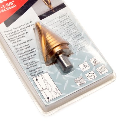 ดอกสว่านขั้นบันได 1/4"-1-3/8" ร่องเกลียว TI-N MAKITA รุ่น MPB-31136