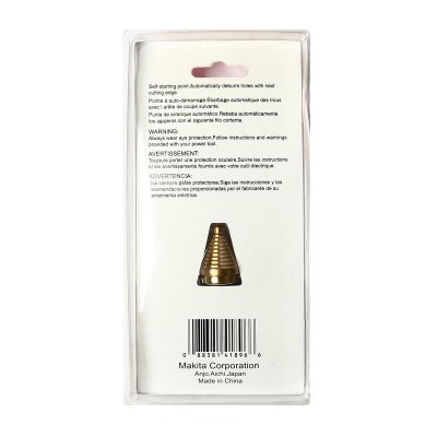 ดอกสว่านขั้นบันได 7/8" ร่องตรง TI-N MAKITA รุ่น MPB-31083