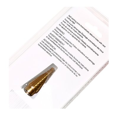 ดอกสว่านขั้นบันได Step Drill ร่องตรง TI-N MAKITA รุ่น MPB-31049 (1/4"-3/4"/1/4"-1-3/8"/3/16"-7/8"/9/16"-1")