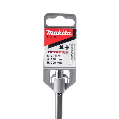 ดอกสว่านคอนกรีต MAKITA รุ่น SDS 4PLUS (B-48131) 22x250 มม.