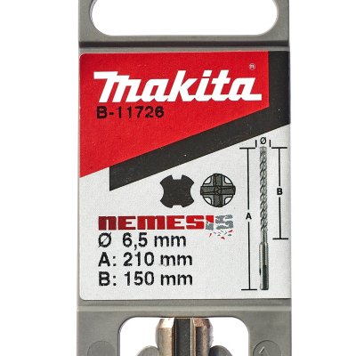 ดอกสว่านคอนกรีต SDS-PLUS 6.5X210 มม. MAKITA รุ่น B-47400