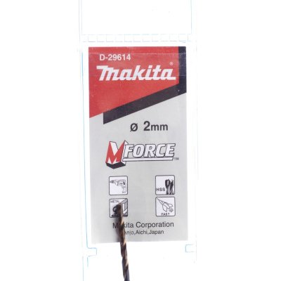 ดอกสว่านเหล็ก HSS M-FORCE MAKITA รุ่น D-29614 (2-13 มม.)