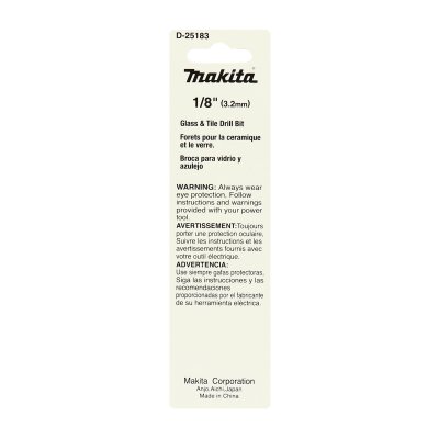 ดอกเจาะกระจก MAKITA ขนาด 1/8"–5/16" รุ่น MP008310