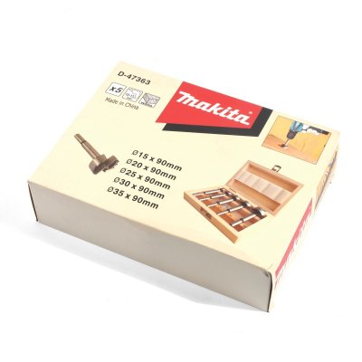 ดอกเจาะบานพับถ้วย 5 ชิ้น/ชุด MAKITA รุ่น D-47363