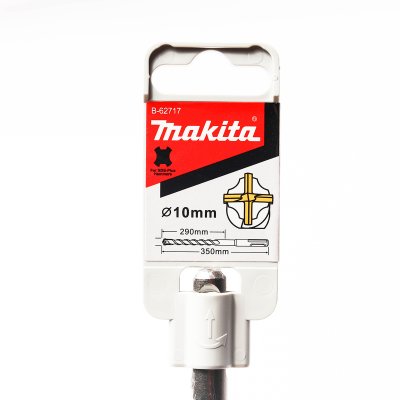 ดอกเจาะปูน MAKITA SDS-PLUS ขนาด 10X350 มม. รุ่น B-62717