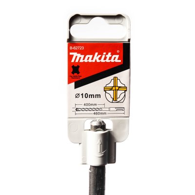 ดอกเจาะปูน MAKITA SDS-PLUS ขนาด 10X460 มม. รุ่น B-62723
