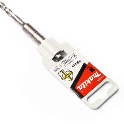 ดอกเจาะปูน MAKITA SDS-PLUS ขนาด 6X160 มม. รุ่น B-62505