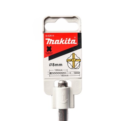 ดอกเจาะปูน MAKITA SDS-PLUS ขนาด 8X160 มม. รุ่น B-62614