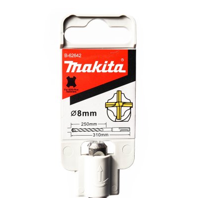 ดอกเจาะปูน MAKITA SDS-PLUS ขนาด 8X310 มม. รุ่น B-62642