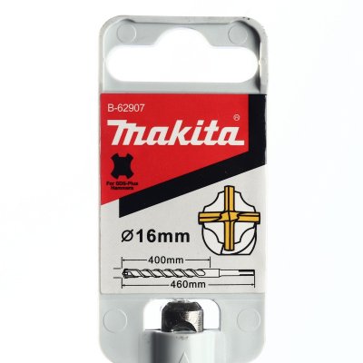 ดอกเจาะปูน SDS-PLUS MAKITA รุ่น B-62907 (16X460 มม.)