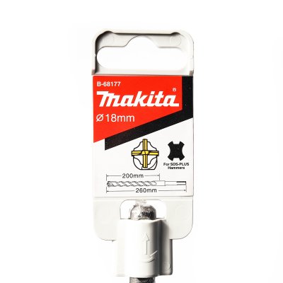 ดอกเจาะปูน SDS-PLUS MAKITA รุ่น B-68177 (18X260 มม.)