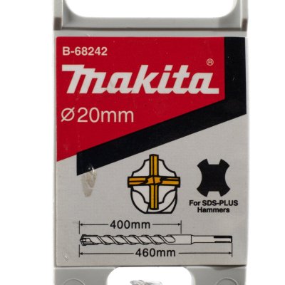ดอกเจาะปูน SDS-PLUS MAKITA รุ่น B-68242 (20X460 มม.)