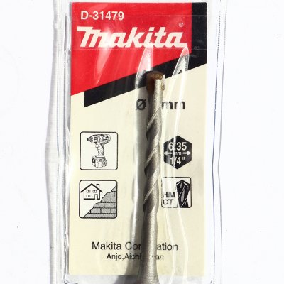 ดอกเจาะปูนก้านหกเหลี่ยม 4X80มม. MAKITA รุ่น D-31479
