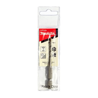 ดอกเจาะปูนก้านหกเหลี่ยม 4X80มม. MAKITA รุ่น D-31479