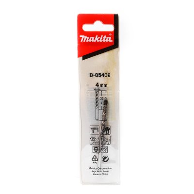 ดอกเจาะปูนตรง MAKITA 4 มม. X 70 มม. รุ่น D-05402/D-05234