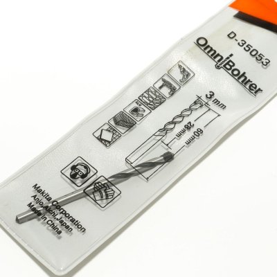 ดอกเจาะเหล็ก OMNI MAKITA รุ่น D-35053/D-30287 ขนาด 3มม.x60มม.