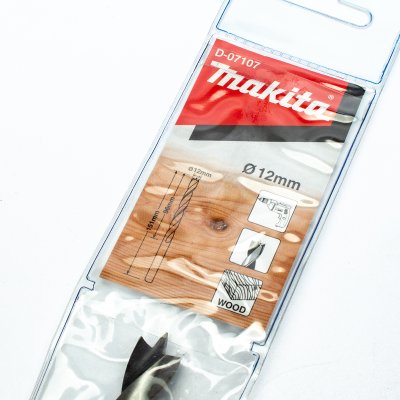 ดอกเจาะไม้ก้านกลม MAKITA รุ่น D-07107 (12X151 มม.)