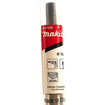 ดอกเจาะไม้ก้านยาว MAKITA รุ่น D-07200 (16X315 มม.)