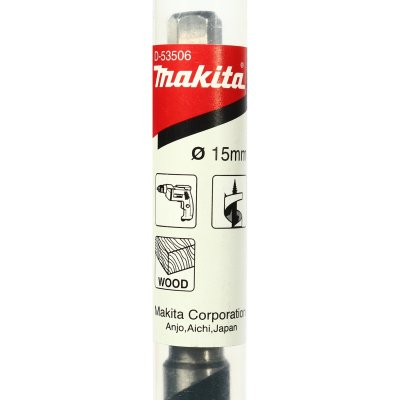 ดอกเจาะไม้เกลียว AUGER BIT 15X450 MAKITA รุ่น MPD-53506