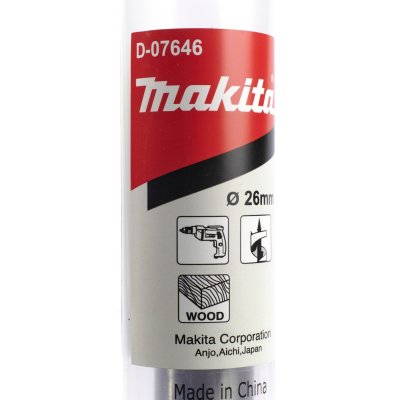 ดอกเจาะไม้เกลียว AUGER BIT 26X450มม. MAKITA รุ่น MPD-07646