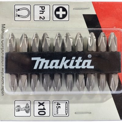 ดอกไขควง PH2x45 (10 ดอก/ชุด) MAKITA รุ่น MP000588S