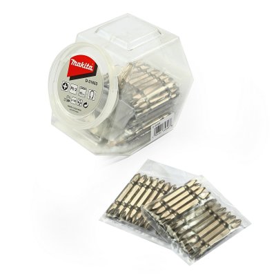 ดอกไขควง PH2x65 ถัง 100 ดอก MAKITA รุ่น MP000588