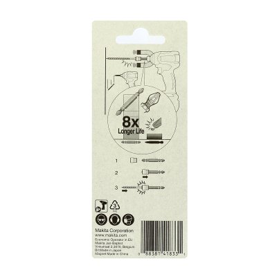 ดอกไขควง PH2x65 พร้อมปลอกแม่เหล็ก MAKITA รุ่น B-30483