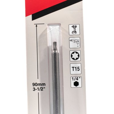 ดอกไขควง TORX T-15 MAKITA แบบยาว รุ่น B-59900 (90/150 มม.)