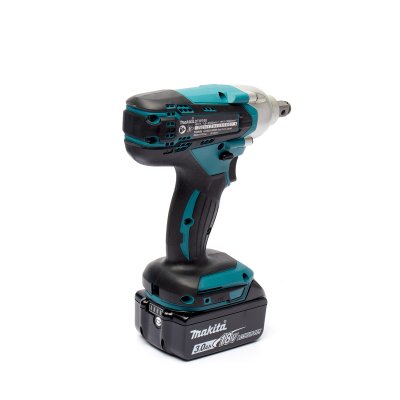 บล็อกไร้สาย MAKITA 1/2" 18V (แบตเตอรี่+กล่อง MAKPAC) รุ่น DTW190SF1J
