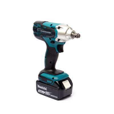 บล็อกไร้สาย MAKITA 1/2" 18V (แบตเตอรี่+กล่อง MAKPAC) รุ่น DTW190SF1J