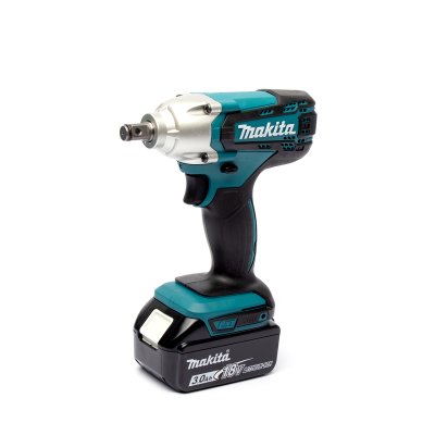 บล็อกไร้สาย MAKITA 1/2" 18V (แบตเตอรี่+กล่อง MAKPAC) รุ่น DTW190SF1J