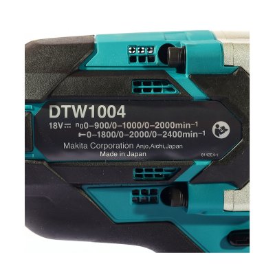 บล็อกไร้สาย MAKITA 1/2" 18V (ไม่รวมแบตเตอรี่) รุ่น DTW1004Z