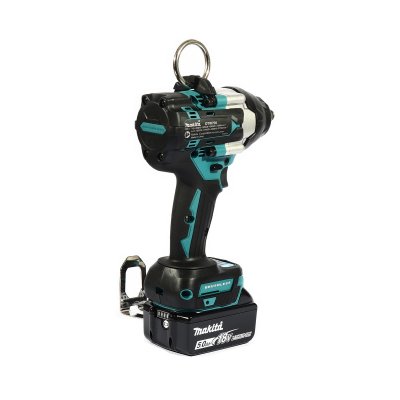 บล๊อกไร้สาย MAKITA 1/2" 18V+สายสะพาย รวมแบต 5.0Ah รุ่น DTW700TJX1