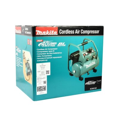 ปั๊มลมไร้สาย 7.6L 40V MAKITA รุ่น AC001GZ (ตัวเปล่า)