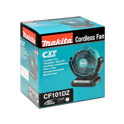 พัดลมไร้สาย MAKITA 7" 12V ส่ายได้ ไม่รวมแบต รุ่น CF-101DZ