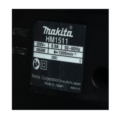 สกัดไฟฟ้า MAKITA HEX30 AVT รุ่น HM1511 (19.2KG-1,850W)