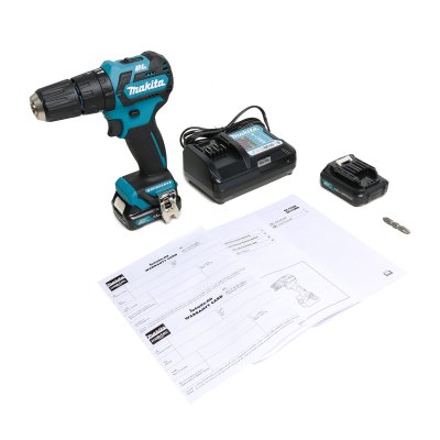 สว่านกระแทกไร้สาย 12V MAKITA BL Motor รุ่น HP332DWYE (ชุดแบต+แท่นชาร์จ)