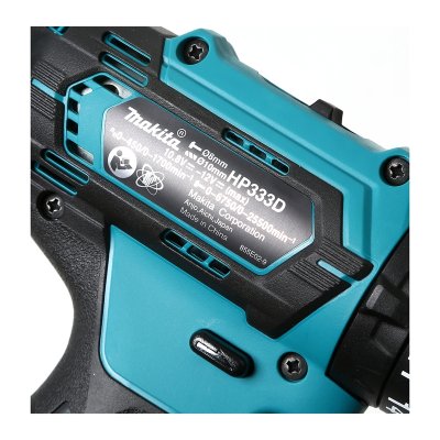 สว่านกระแทกไร้สาย 12V MAKITA รุ่น HP333DWYE (ชุดแบต+แท่นชาร์จ)