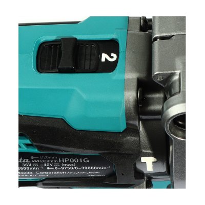สว่านกระแทกไร้สาย 40V MAKITA รุ่น HP001GD101 (ชุดแบตเตอรี่ 2.5Ah)