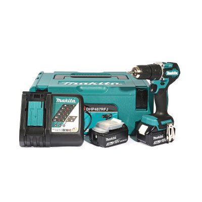 สว่านกระแทกไร้สาย MAKITA 18V รุ่น DHP487RFJ