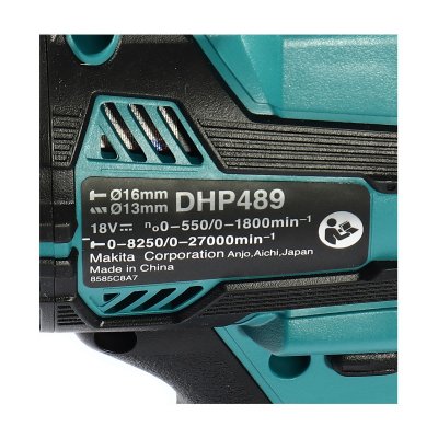 สว่านกระแทกไร้สาย MAKITA 18V รุ่น DHP489Z