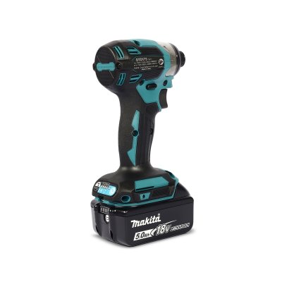 สว่านอิมแพคไร้สาย MAKITA 18V BL (แบตเตอรี่ 5.0Ah x2) รุ่น DTD173RTJ